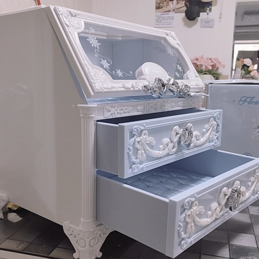 Flower Knows Snow Ballet กล่อง - Beauty Makeup Vanity Set บทวิจารณ์และราคา