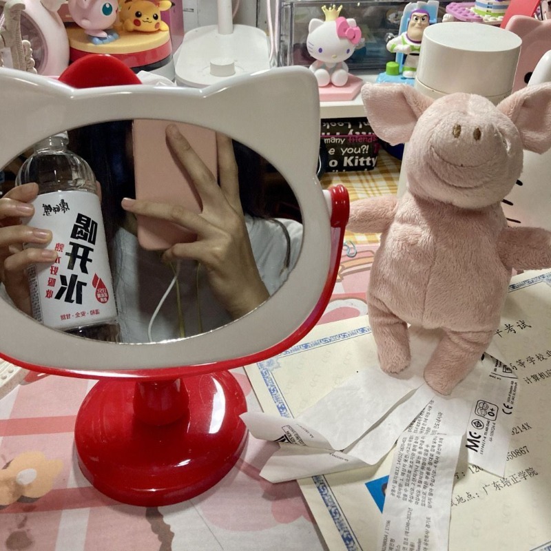 กระจกตั้งโต๊ะลายเฮลโลคิตตี้, ก - Beauty Makeup Vanity Set บทวิจารณ์และราคา